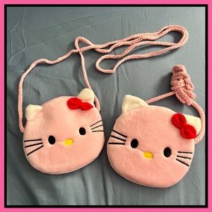 💗Hello Kitty Plush Crossbody Change Purse💗